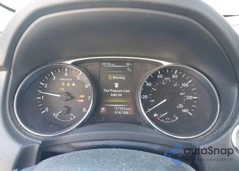 2015 Nissan Rogue Sv from USA, damaged, VIN KNMAT2MV5FP540442